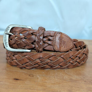 Abercrombie & Fitch Ladies' Braided Leather Belt